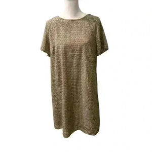 Boutique Peppermint USA Printed Shirt Tent Style Dress